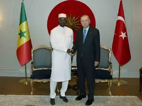 Cumhurbaşkanı Erdoğan, Senegal Başbakanı Sonko’yu kabul etti
