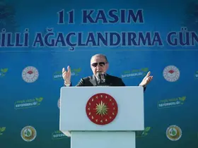 Cumhurbaşkanı Erdoğan: "Son 23 yılda 7 buçuk milyar fidan ve tohumu toprakla buluşturduk"
