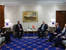 Cumhurbaşkanı Erdoğan, Suriye Cumhurbaşkanı Şara ile görüştü
