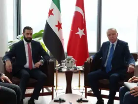 Cumhurbaşkanı Erdoğan, Suriye Devlet Başkanı eş-Şara ile bir araya geldi
