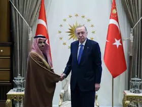 Cumhurbaşkanı Erdoğan, Suudi Arabistan Dışişleri Bakanı Ferhan’ı kabul etti
