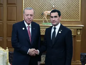 Cumhurbaşkanı Erdoğan, Türkmenistan Başkanı Berdimuhamedov ile görüştü