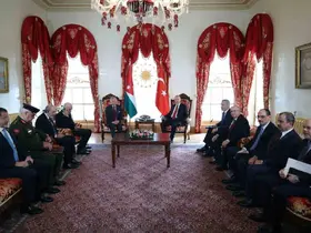 Cumhurbaşkanı Erdoğan, Ürdün Kralı 2. Abdullah ile bir araya geldi

