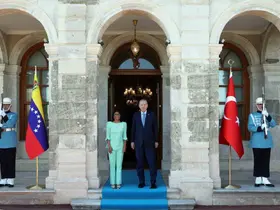 Cumhurbaşkanı Erdoğan, Venezuela Cumhurbaşkanı Vekili Rodriuez ile görüştü
