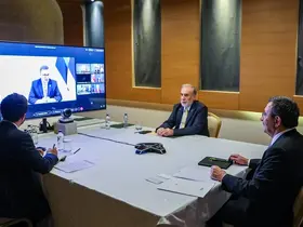 Cumhurbaşkanı Yardımcısı Yılmaz, Hürmüz Boğazı’na ilişkin çevrim içi toplantıya katıldı
