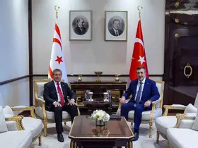Cumhurbaşkanı Yardımcısı Yılmaz: "KKTC’nin kalkınması ve güçlenmesi için omuz omuza çalışmayı sürdüreceğiz"
