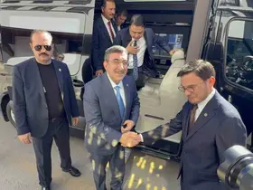 Cumhurbaşkanı Yardımcısı Yılmaz: "Türkiye, çevresindeki tüm krizlere rağmen istikrarını koruyor"
