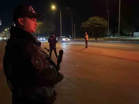 D-100’de polis ekiplerinden geniş çaplı denetim
