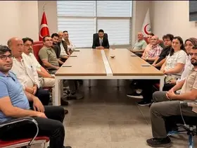 Dahiliye kliniğinde değerlendirme toplantısı yapıldı

