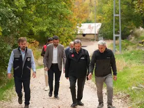 Darende’de asfalt çalışmaları için inceleme yapıldı
