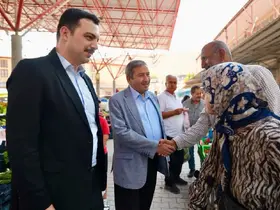 Darende’de esnaf buluşması
