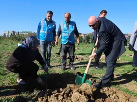 Darıca’da Zeytin Festivali kapsamında 100 fidan dikildi
