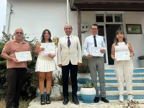 Datça’da eğitim projelerine katkı sağlayan personele teşekkür
