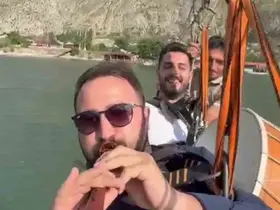 Davul zurnayla zipline keyfi
