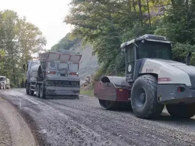 Değirmentepe’de sathi kaplama çalışması tamamlandı
