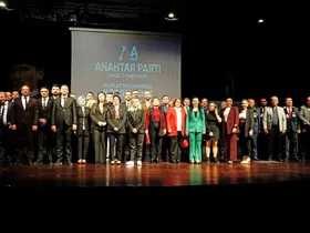 Denizli Anahtar Parti üyeleri düzenlenen törende bir araya geldi
