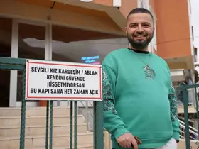 Denizli’de duyarlı esnaftan kadınlara yönelik anlamlı farkındalık
