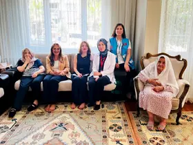 Denizli’de evde sağlık hizmetinden faydalanan hastalar ziyaret edildi
