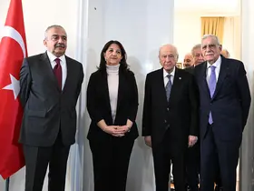 Devlet Bahçeli, DEM Parti heyetini kabul etti