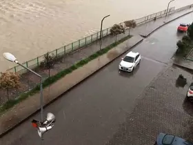 Devrek’te misket büyüklüğünde dolu yağdı
