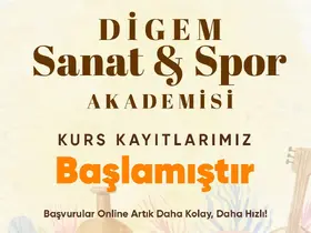Didim Belediyesi DİGEM Sanat ve Spor Akademisi’nde kurs kayıtları başladı
