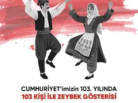 Didim’de 29 Ekim Cumhuriyet Bayramı’nda 103 kişi zeybek oynayacak
