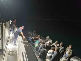 Didim’de 32 düzensiz göçmen yakalandı
