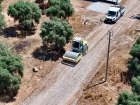 Didim’de yol çalışmaları sürüyor
