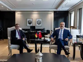 Dışişleri Bakanı Fidan, Alman mevkidaşı Wadephul ile görüştü
