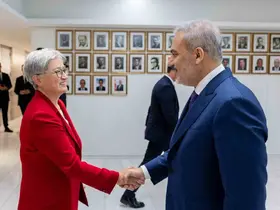 Dışişleri Bakanı Fidan, Avustralya Dışişleri Bakanı Wong ile görüştü
