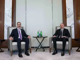 Dışişleri Bakanı Fidan, Azerbaycan Cumhurbaşkanı Aliyev tarafından kabul edildi
