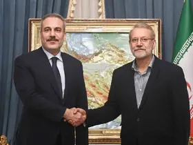 Dışişleri Bakanı Fidan, İran Ulusal Güvenlik Yüksek Konseyi Başkanı Laricani ile görüştü
