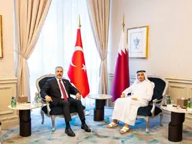 Dışişleri Bakanı Fidan, Katar Başbakanı ve Dışişleri Bakanı Al-Thani ile görüştü
