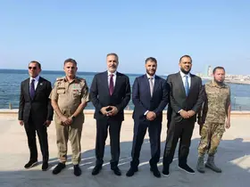 Dışişleri Bakanı Fidan, Libya Başbakanı Ulusal Güvenlik Danışmanı Dibeybe ile bir araya geldi
