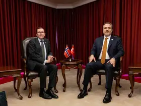 Dışişleri Bakanı Fidan, Norveçli mevkidaşı Eide ile görüştü
