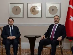 Dışişleri Bakanı Fidan, Putin’in Danışmanı Levitin ile görüştü
