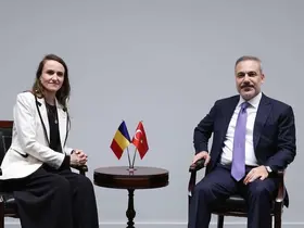 Dışişleri Bakanı Fidan, Romanyalı mevkidaşı Toiu ile görüştü
