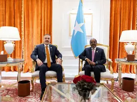 Dışişleri Bakanı Fidan, Somali Cumhurbaşkanı Mahmud ile görüştü
