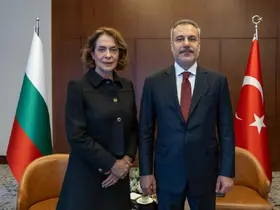 Dışişleri Bakanı Hakan Fidan, Bulgar mevkidaşı Neynski ile bir araya geldi