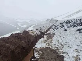 Diyadin’de Mayıs sonunda kar sürprizi
