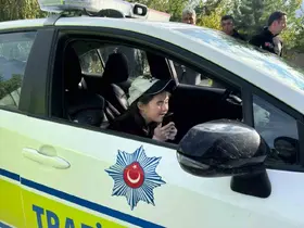 Diyadin’de polislerden özel öğrencilere ziyaret
