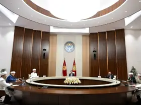 Diyanet İşleri Başkanı Erbaş, Kırgızistan Cumhurbaşkanı Caparov ile bir araya geldi
