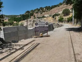 Diyarbakır kırsalında yollar yenileniyor
