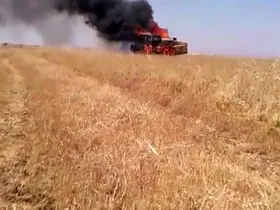Diyarbakır’da biçerdöveri yanan Yozgatlı vatandaşa köylülerden destek: Biçerdöverin borcu için 800 bin lira topladılar
