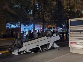Diyarbakır’da trafik kazası: 1 yaralı
