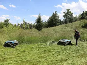 Diyarbakır’da yeni nesil ot biçme robotları sahada
