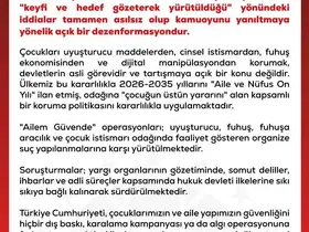 DMM’den ‘Ailem Güvende’ operasyonlarının ‘keyfi ve hedef gözeterek yürütüldüğü’ iddialarına yalanlama

