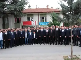 Doğanhisar Ülkü Ocaklarında nöbet değişimi