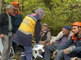 Doğanhisar’da Kaybolan Yaşlı Çift AFAD Koordinasyonunda Sağ Olarak Kurtarıldı