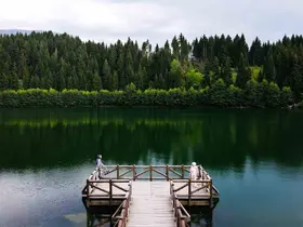 Doğanın kalbinde huzur: Karagöl ziyaretçilerini mest etti
